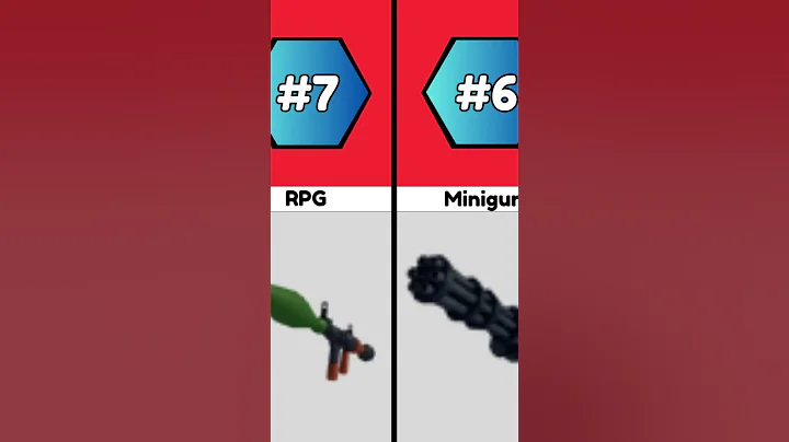 All 10 Primary Guns Ranked WORST to BEST (Rivals) | #shorts