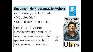 [Python] Aula 56: Módulos (funções) - Tabuada de 'n'