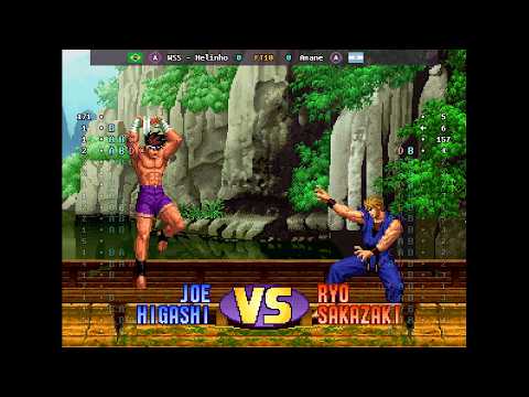The King of Fighters '98 - 🇧🇷 WSS - Helinho(A) vs 🇦🇷 Amane(A) | Fightcade (2026-07-14 00:29 UTC)