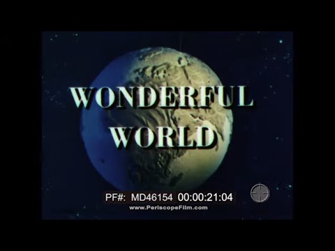 WONDERFUL WORLD 1959 COCA COLA SPONSORED TRAVELOGUE FILM  MD46154