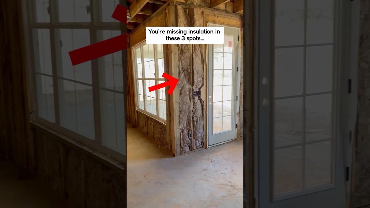 3 spots you DON’T get insulation… but SHOULD! 🥶