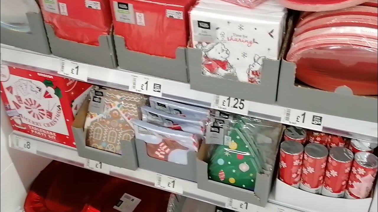 Asda Christmas Gift Wrap Paper Napkins Table Party Decorations October