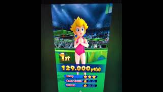 Mario and Sonic At The Rio 2016 Olympic Games Arcade Edition Gymnastics Peach 