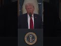President Donald Trump Says Iran War is "Nearing Completion"