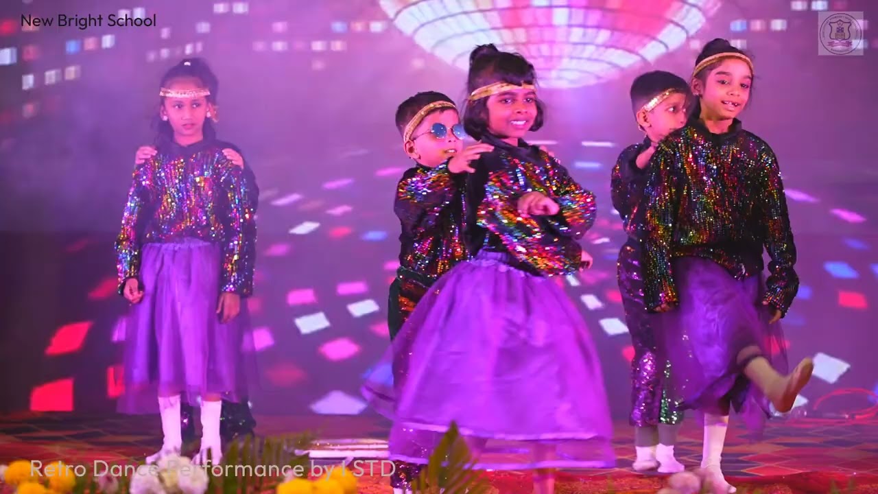 Annual Day-015-Retro Dance Performance by I STD