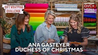 Ana Gasteyer Shows Off Her Crafting Skills | The Ultimate Gift Wrapping Challenge | QVC+ HSN+