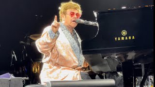 Elton John Brisbane 21 January 2023 Farewell’s Australia,ending of Your Song and final speech