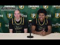 WBB | USF vs. Yale Postgame w/ Freja Werth and Debora dos Santos