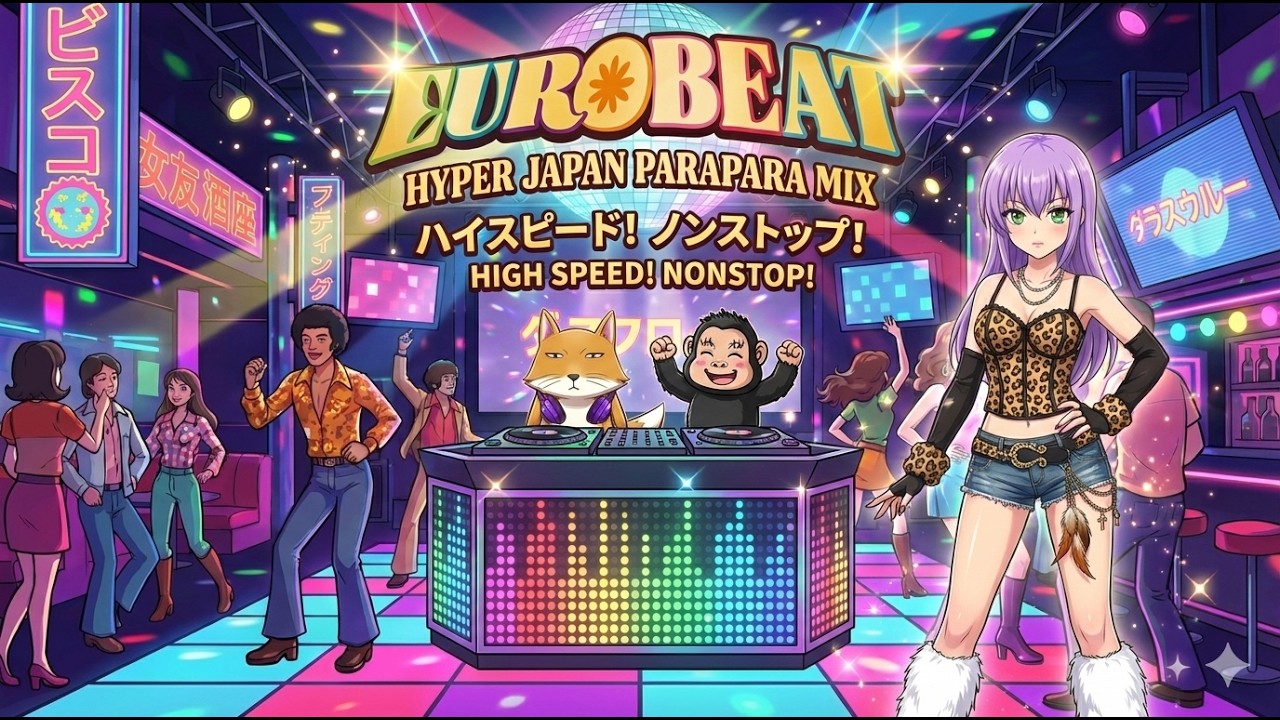 ユーロビート】EUROBEAT DJ Kenichi Hyper Japan ParaPara Mix