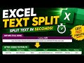 Excel Text Split  #excel #followformore 