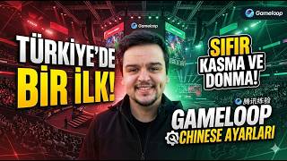 TÜRKİYE'DE BİR İLK! KASMAYAN DONMAYAN CHİNESE GAMELOOP AYARLARI! 2026 GÜNCEL! #pubgmobile #gameloop