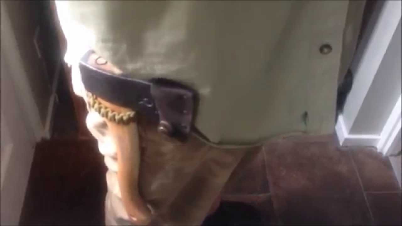 paracord axe and tomahawk belt loop youtube