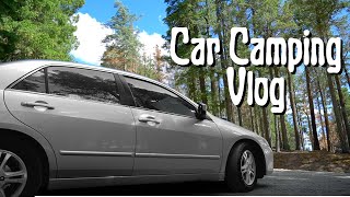 I SLEPT IN MY HONDA ACCORD // first time car camper vlog
