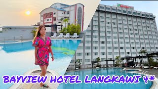 Переехали В Город Куах/Заселение В Отель Bayview Hotel Langkawi 4 */ Едим Китайскую Еду/Цены В Кафе