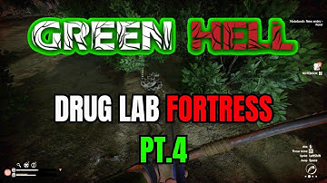Building a Rainforest Fortress - Green Hell (Survival) - Part 4
