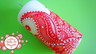 Декоративная свеча / Как сделать самой / Идеи декора / DIY Декоративная свеча / Как сделать самой / Идеи декора / DIY