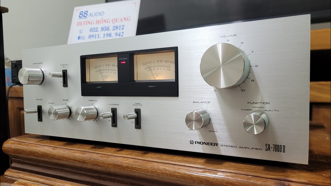 4.3 Million for a Pioneer SA-7600II in Great Condition with