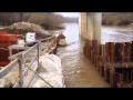 Building a pair of Cofferdams in the Big Muddy River in southern Illinois