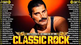 Best Classic Rock Songs 70s 80s 90s 🔥 Queen, AC/DC, Aerosmith, Guns N' Roses, Bon Jovi, Nirvana, U2 screenshot 1