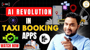 AI Revolution in Taxi Booking Apps | Taxi Booking App Development | CAB Booking Industry