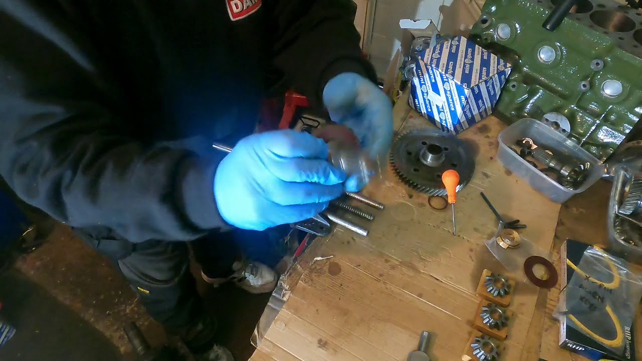 Classic mini - X-pin diff build