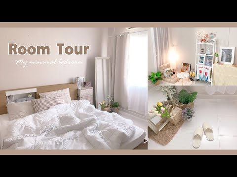 ROOM TOUR ห้องนอนมินิมอล สไตล์(ติ่ง)เกาหลี | Minimal Bedroom | ชี้เป้าของแต่งห้องงบน้อย