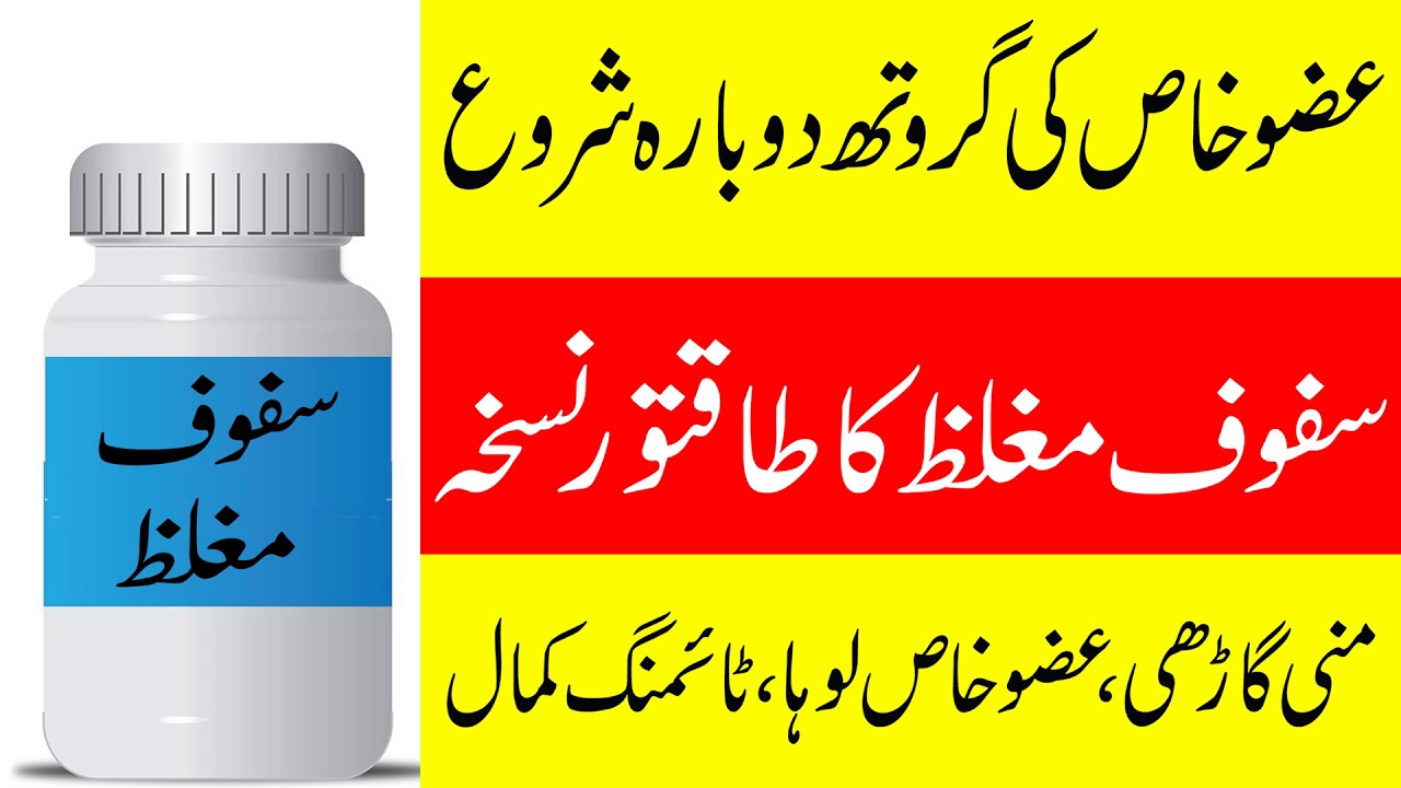 Safoof E Mughaliz Ka Sub Se Taqatwar Nuskha by Hakeem Munir Ahmad