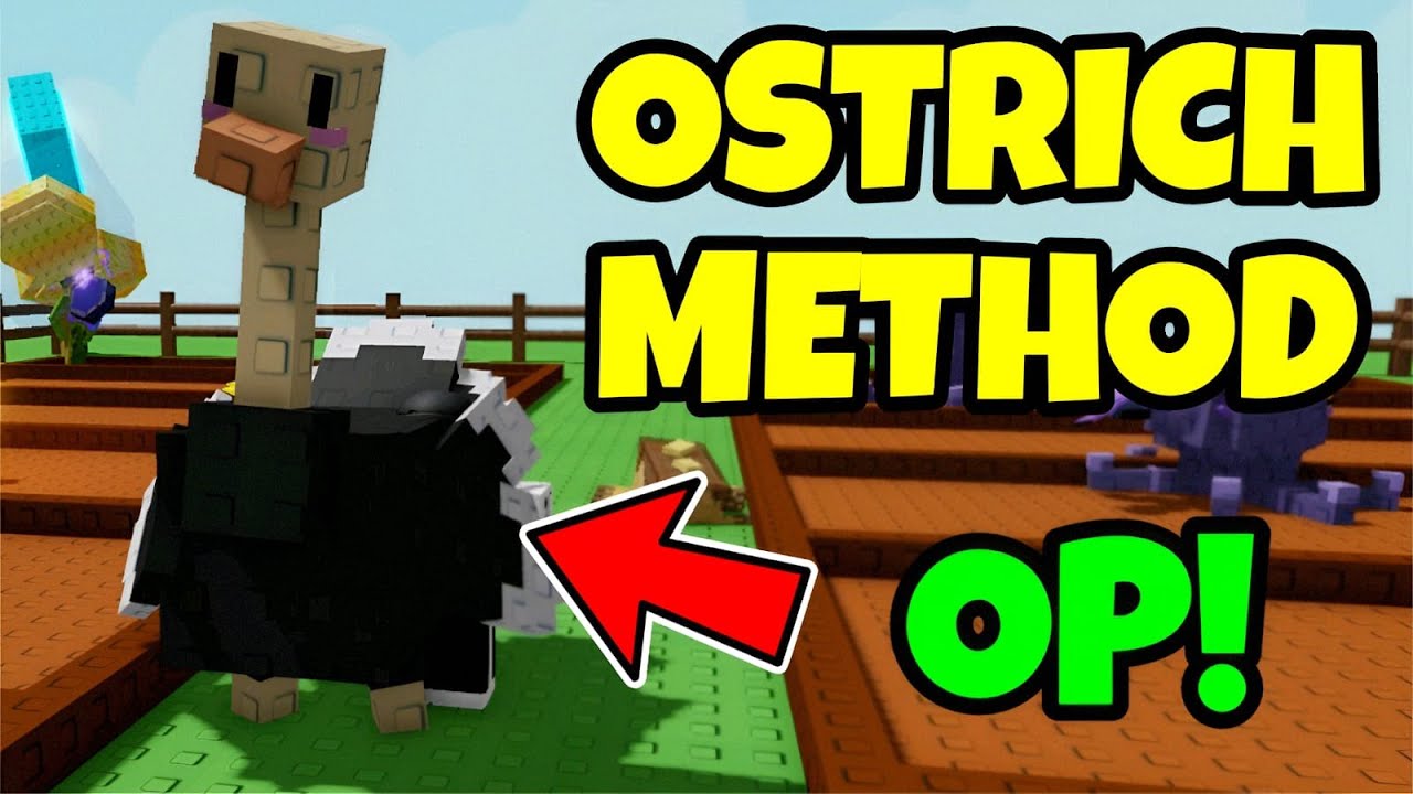 Ostrich Method The Ostrich Method is Insane | Roblox Grow a Garden - YouTube