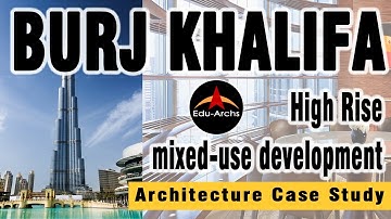 Burj Khalifa Architecture Case study |  High Rise Mixed-use