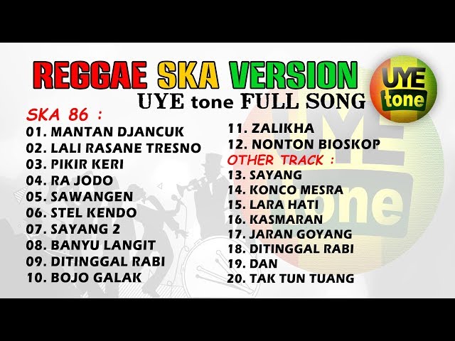 SKA REGGAE VERSION FULL SONG (UYE tone) class=