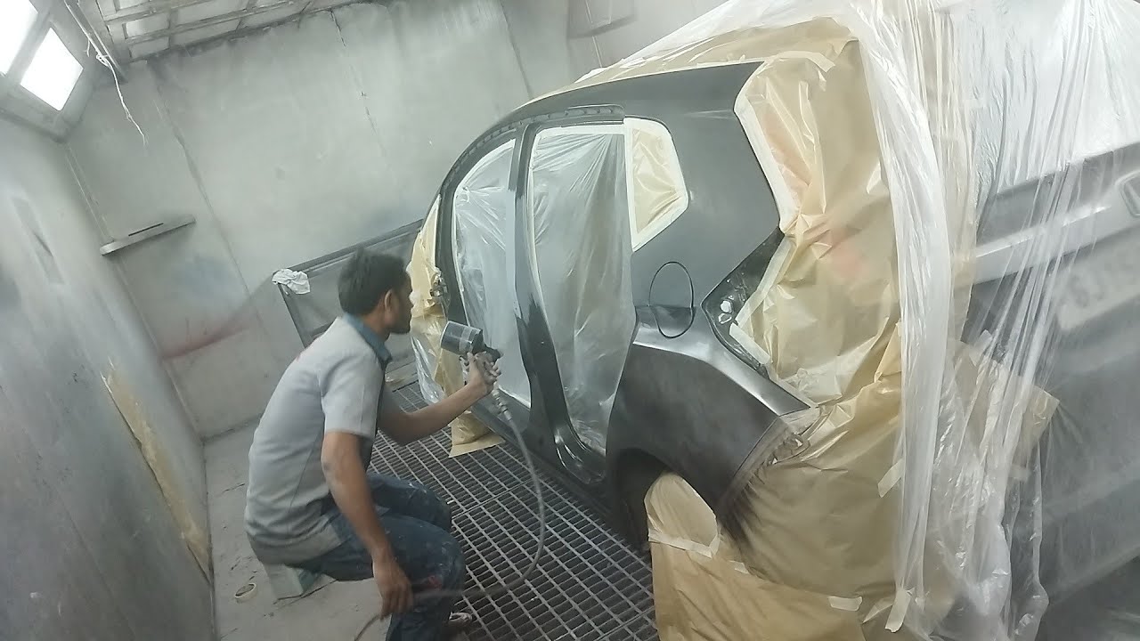 Body paint kayse hota hai body paint Spray spray gun√automotive 