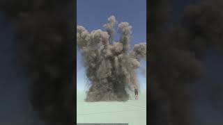 Houdini dust explosion setup.