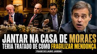 7e10 - 24Ago26: Jantar de Moraes com Lula e Alcolumbre teria tratado de como fragilizar o André