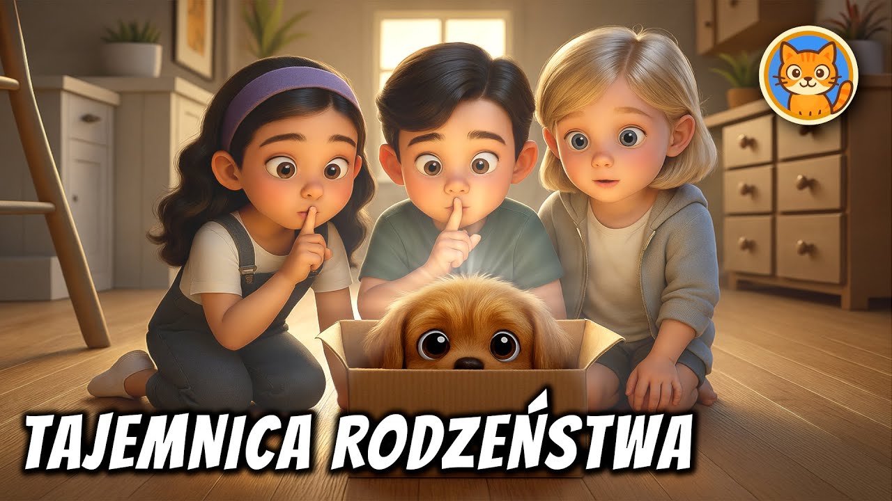 🐶🤫Tajemnica rodzeństwa - Bajka do słuchania na dobranoc 🎧