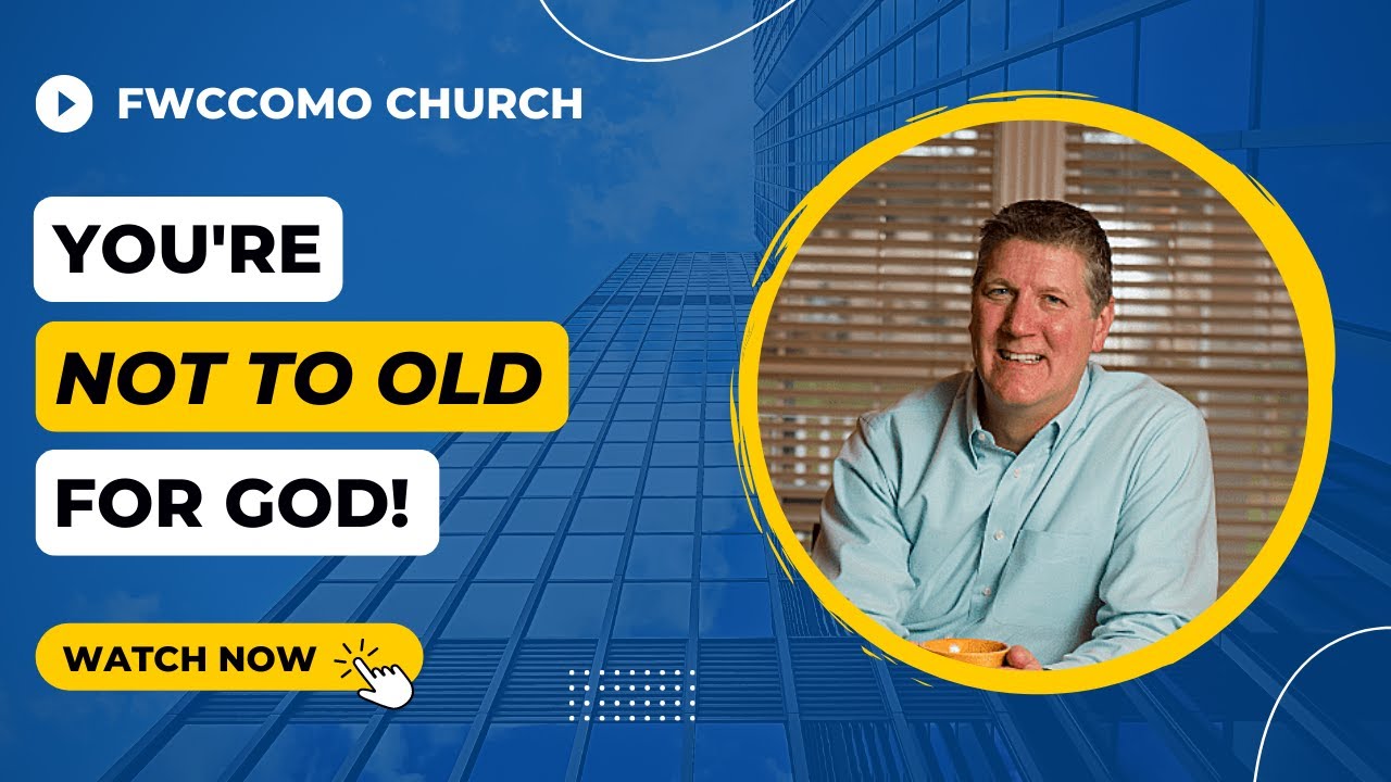 You're Not To Old For God To Use YOU! | Tom Leuther Sermon #shorts