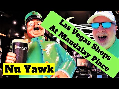 Video: Mandalay Place - Shopping i Mandalay Bay Las Vegas