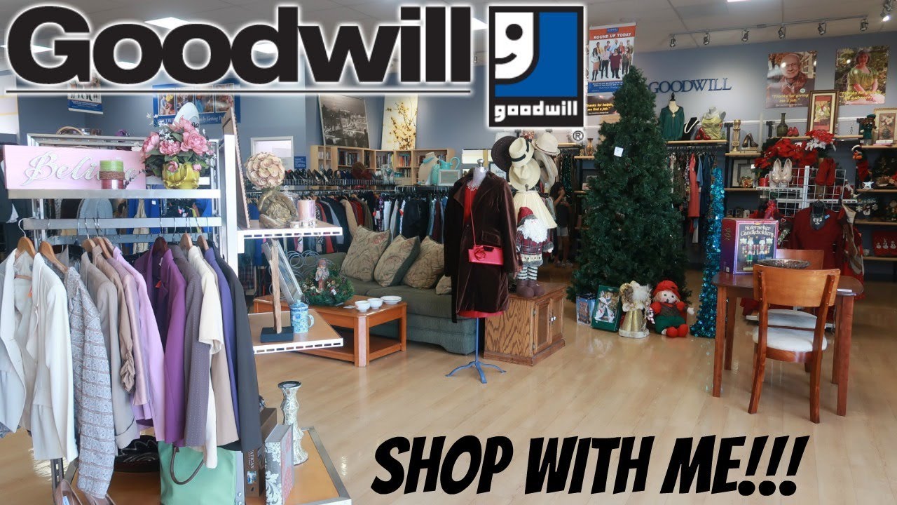 Shop with me at Goodwill thrift store