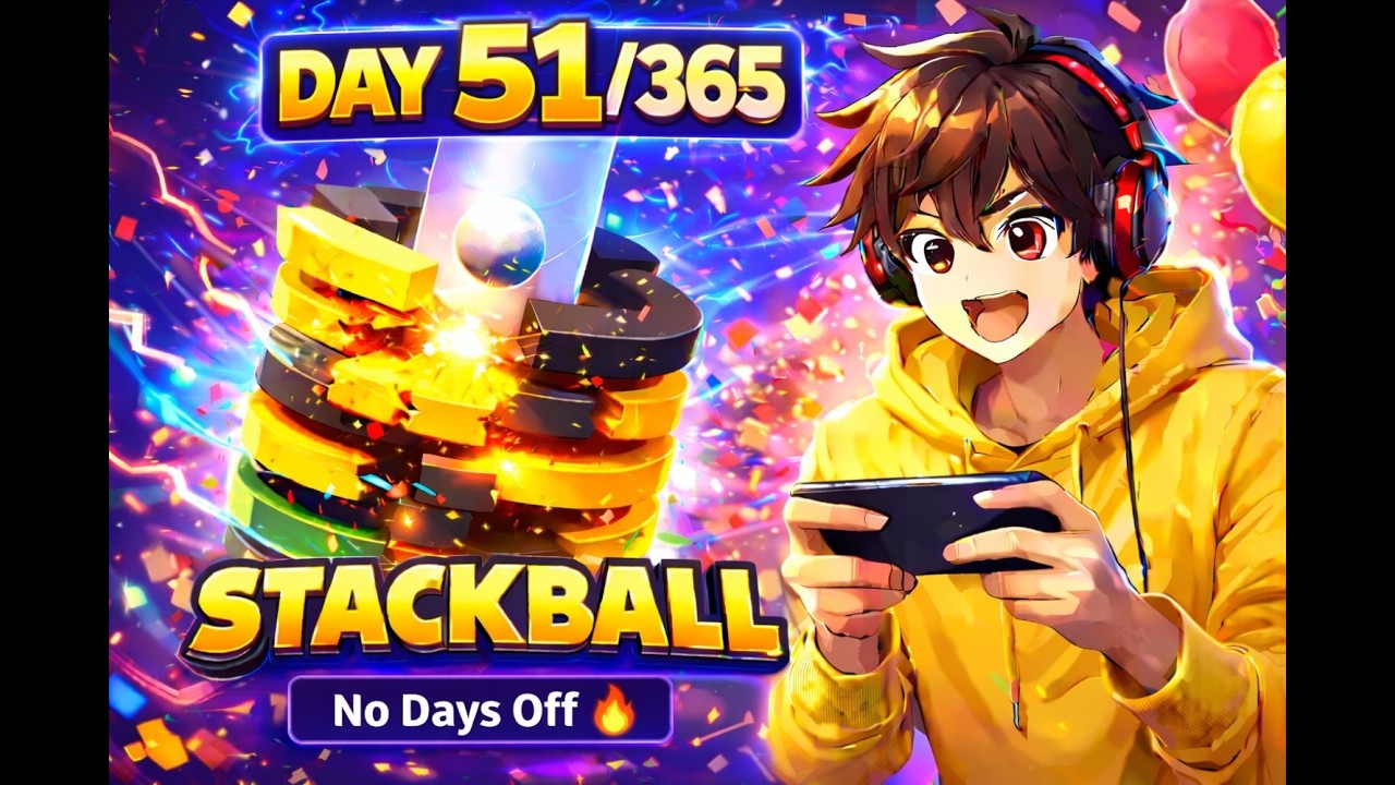 Stack Ball LIVE: Destroying Every Level with Insane Speed | Can We Beat the Impossible Levels