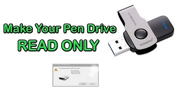 How to Make Your Pen Drive READ ONLY in Minutes
