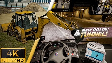 The Bus "4K" Scania 11M 2D | OWN ROUTE | Thrustmaster T300RS