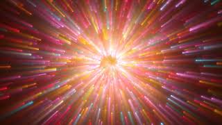 Abstract Spiral Tunnel Glowing Magical Particles VJ Loops