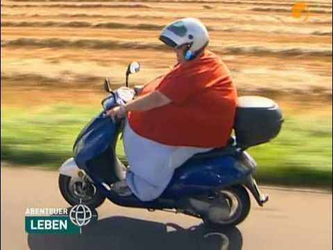 Fat Woman on a scooter( Born to be wild) - YouTube