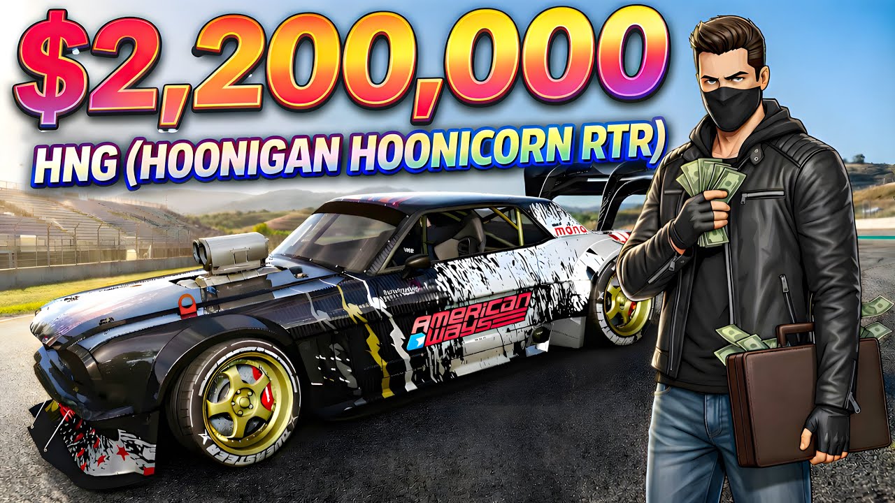 HNG ( Hoonigan Hoonicorn ) RTR FULL BUILD  | CarX Street