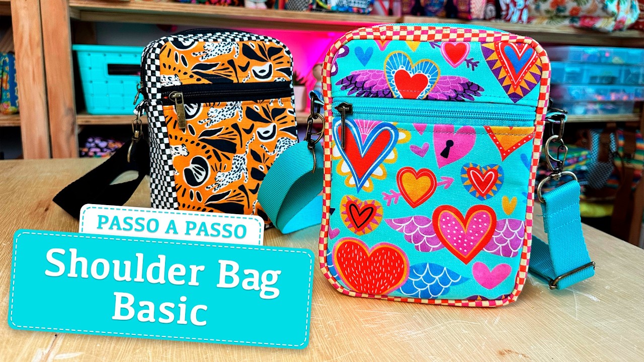 Essa Shoulder Bag Básica Vende Muito | Aprenda a Fazer Passo a Passo