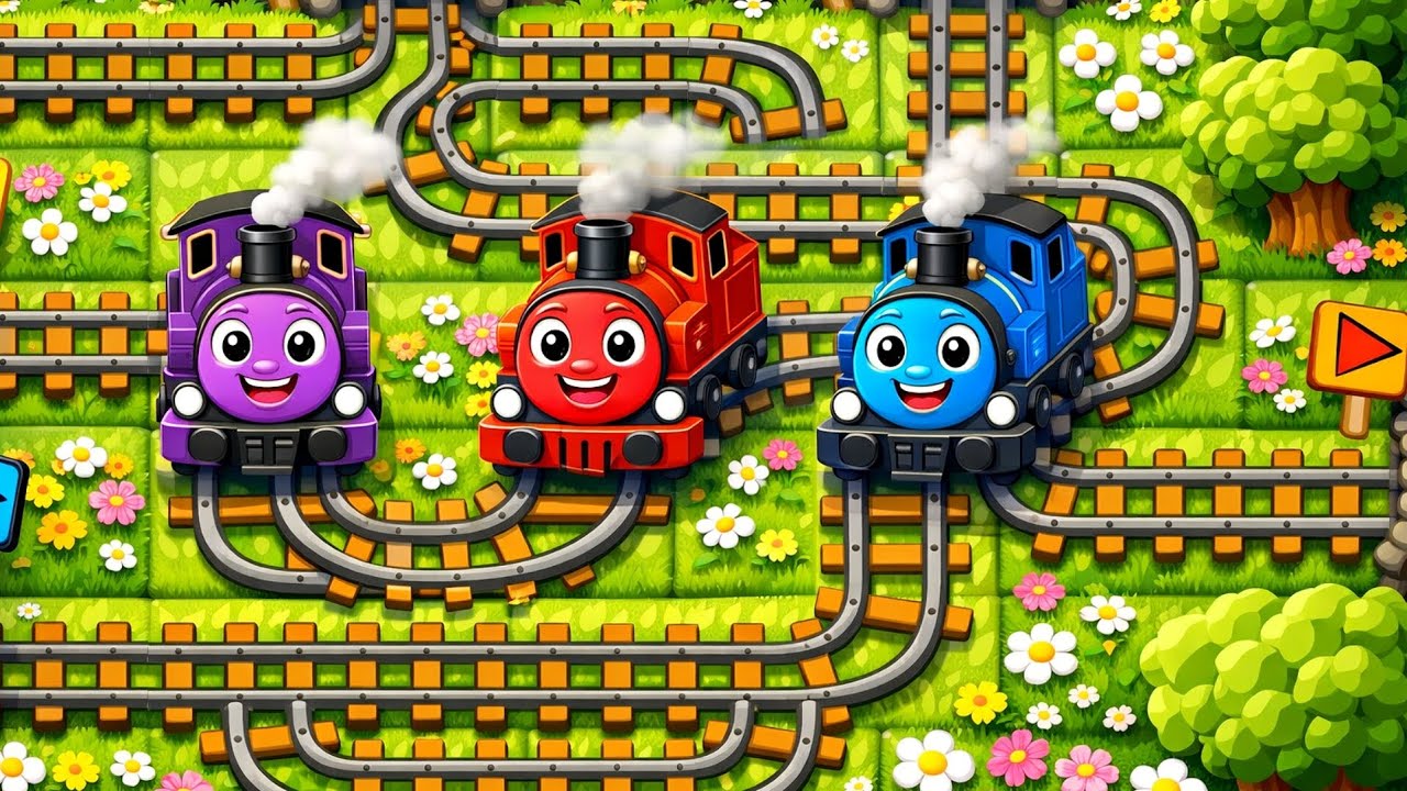 Головоломка «Поезд-экспресс» (Лесной уровень) | Геймплей на Android, эпизод 633