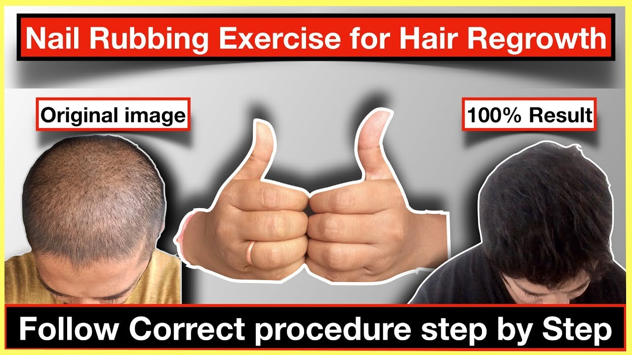 How to do Nail Rubbing Exercise for Hair Growth? Balayam for Hair