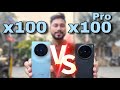 vivo x100 vs x100 Pro Zoom Test