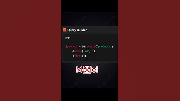 Eloquent ORM vs Query Builder Laravel: Nên dùng cái nào? #shorttips #eloquent #querybuilder #shorts