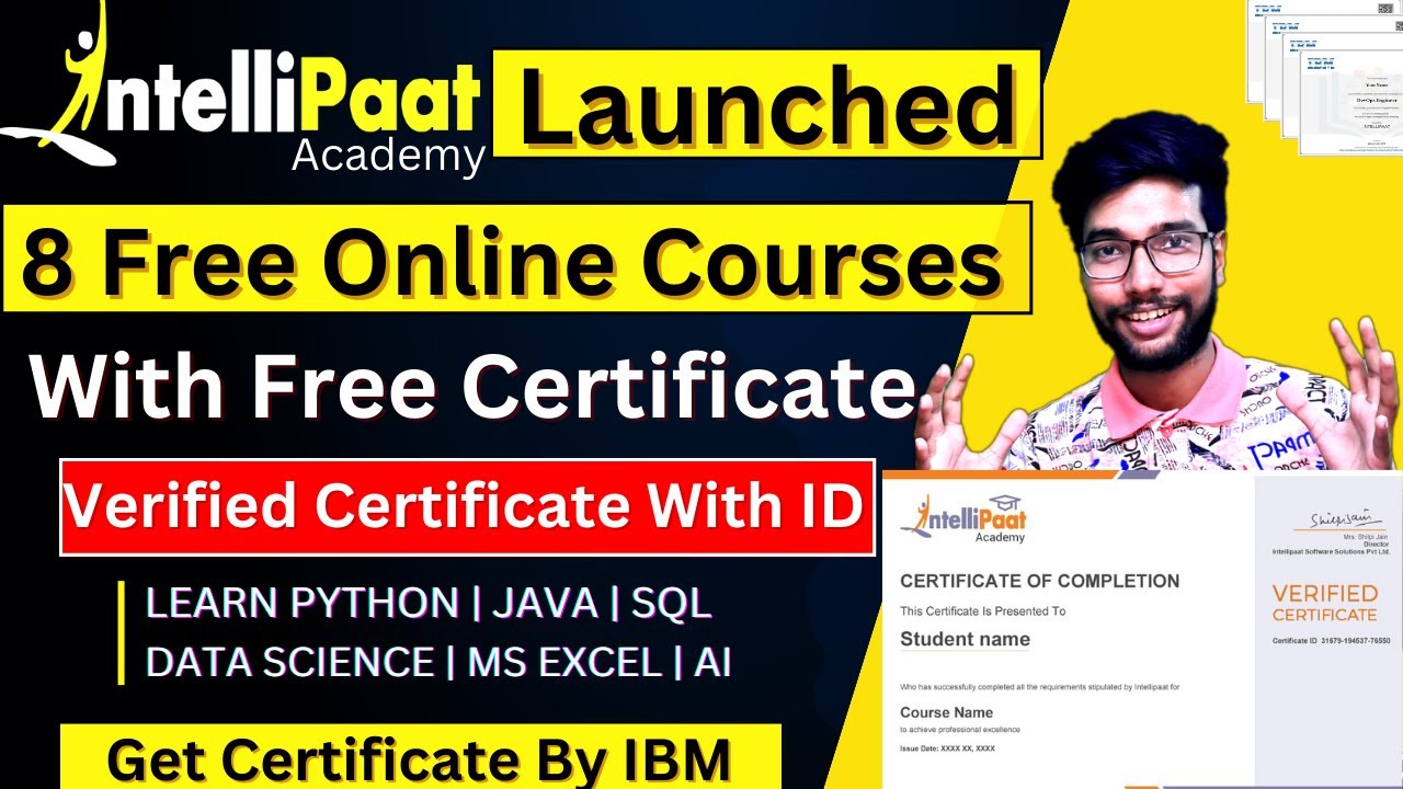 8 Best Free Courses with Free Certification | Most Popular In-demand ...