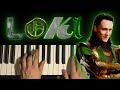 How To Play - Loki Theme Song (Piano Tutorial Lesson)